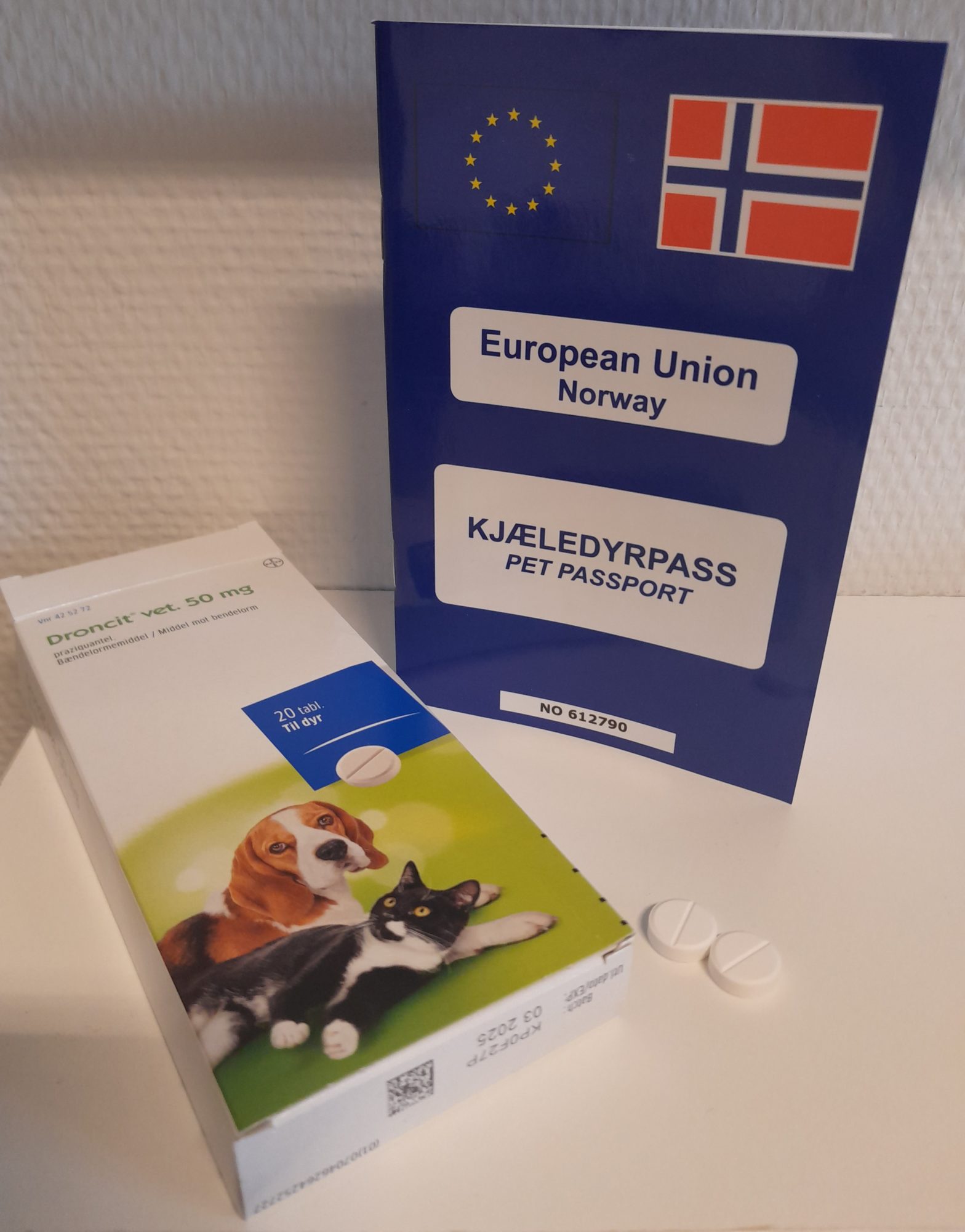 Ormekur og pass til dyr, EU-pass