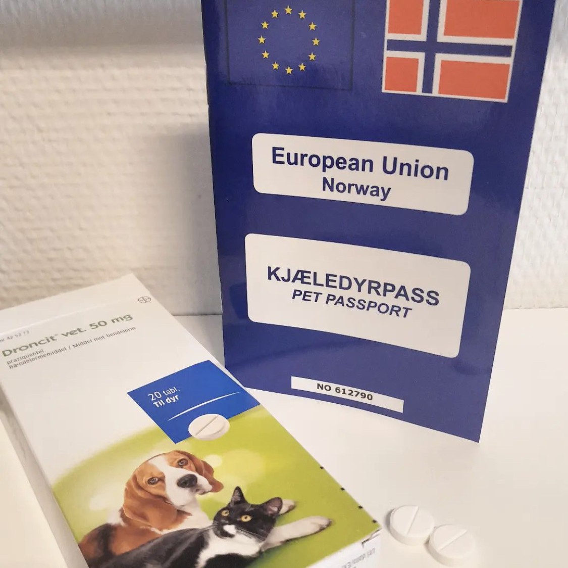 Ormekur og pass til dyr, EU-pass